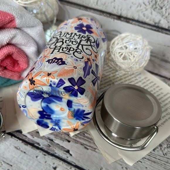 Owlcrate Metal Water Bottle 2021 Reading Through The Seasons Collection - Picture 3 of 4